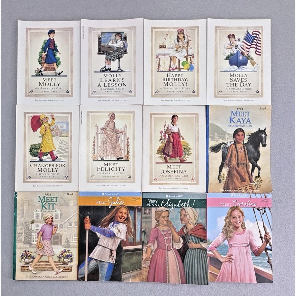 American Girl Mixed Lot of 12 Paperback Books Pleasant Company Scholastic